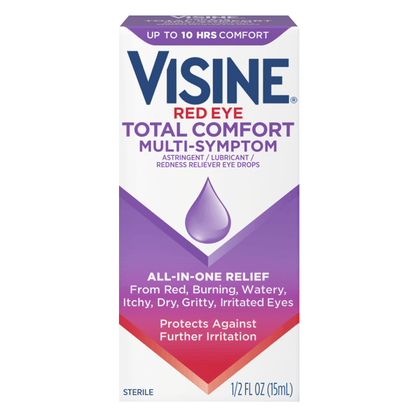 VisineRedEyeTotalComfortMulti-Symptom1x15ml-PackageFrontside